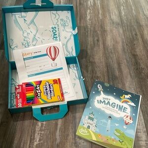 Lulu Jr. Illustory Book Making Kit Multicolor New